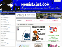 Tablet Screenshot of kimensajes.com